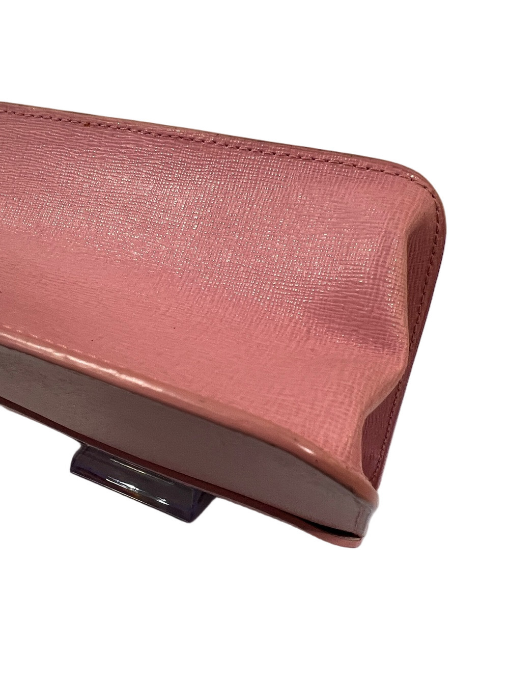Furla Metropolis Pink Leather Crossbody Shoulder Bag EUC - Picture 9 of 16